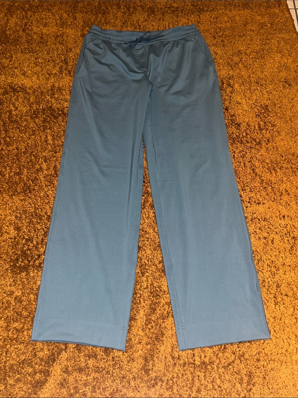 lululemon athletica Teal Wide-Leg Track Pants